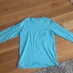 Blue Ivory Ella long sleeve shirt